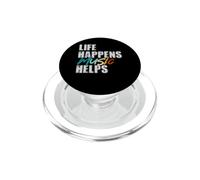 Life Happens La música Ayuda PopSockets PopGrip para MagSafe