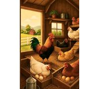 Life in the Hen House: A Charming Farm Hardcover Journal Celebrating Happy Hens, Fresh Eggs, and the Timeless Comfort of Country Living