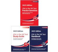 Life in the UK Test 2025 Collection 3 Books Set By Henry Dillon, Alastair Smith (Practice Questions, Study Guide & Handbook)