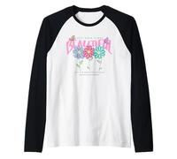 Life is a Beautiful Garden Cool Illustration Graphic Designs Camiseta Manga Raglan