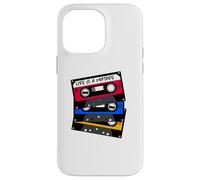 Life is a Mixtape Old School - Cinta de Casete Carcasa para iPhone 14 Pro MAX
