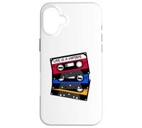 Life is a Mixtape Old School - Cinta de Casete Carcasa para iPhone 16 Plus