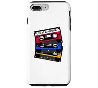 Life is a Mixtape Old School - Cinta de Casete Carcasa para iPhone 7 Plus/8 Plus