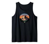 Life Is Better At Altitude Mountain Hiking Nature Camiseta sin Mangas