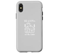 Life is Better at The Cabin Carcasa para iPhone X/XS