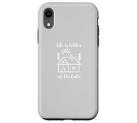 Life is Better at The Cabin Carcasa para iPhone XR