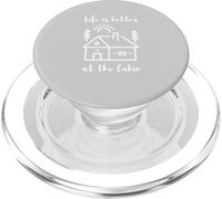 Life is Better at the Cabin PopSockets PopGrip para MagSafe