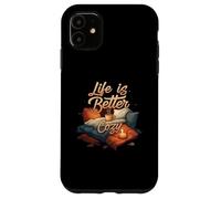 Life is Better Cozy Comfort Hygge Home Carcasa para iPhone 11