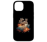 Life is Better Cozy Comfort Hygge Home Carcasa para iPhone 14