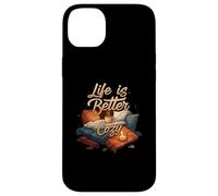 Life is Better Cozy Comfort Hygge Home Carcasa para iPhone 14 Plus
