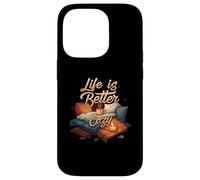 Life is Better Cozy Comfort Hygge Home Carcasa para iPhone 14 Pro