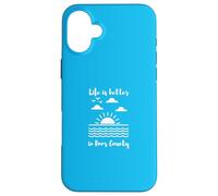 Life is Better in Door County Carcasa para iPhone 16 Plus