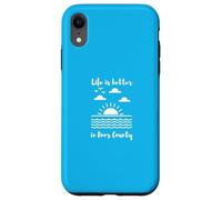 Life is Better in Door County Carcasa para iPhone XR