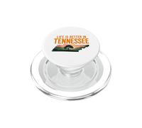 Life Is Better in Tennessee, Scenic TN State Outline Sunset PopSockets PopGrip para MagSafe