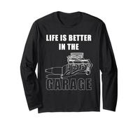 Life is Better in the Garage: Car Mechanic Funny Graphic Manga Larga