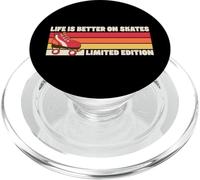 Life is Better On Skates - Rodillo Retro de edición Limitada PopSockets PopGrip para MagSafe