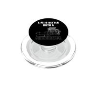 Life is Better with a Carburetor: Car Mechanic Funny Graphic PopSockets PopGrip para MagSafe