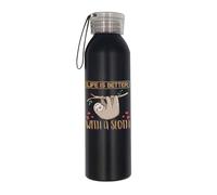Life is Better with a Sloth Spirit - Botella de agua con diseño de animales, botella aislada, botella de agua de acero inoxidable
