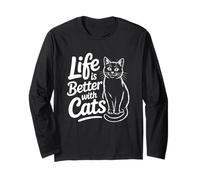 Life Is Better with Cats Manga Larga