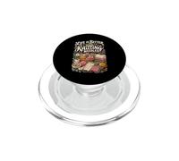 Life is Better with Knitting tejedora Divertida tejiendo PopSockets PopGrip para MagSafe