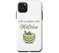 Life is Better with Matcha - Japanese Green Tea Graphic Carcasa para iPhone 11 Pro MAX