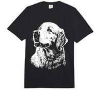 Life Is Golden Golden Golden Retriever Cute Golden Retriever Comfort Colors Adult Heavyweight T-Shirt