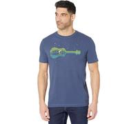 Life Is Good Camiseta Crusher de Manga Corta para Hombre, de algodón, con gráfico de Ritmo Natural