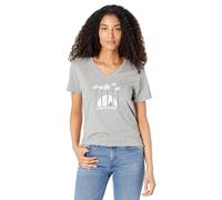 Life Is Good Camiseta Crusher Vee para Mujer con diseño de Margaritas