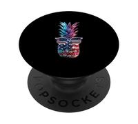 Life Is Really Good - Gafas de sol de playa con diseño de piña PopSockets PopGrip Adhesivo