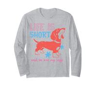 Life Is Short Dachshund and So Are My Legs Manga Larga