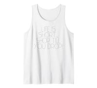 Life is Short... Shop Till You Drop! Camiseta sin Mangas