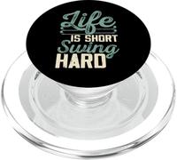 Life Is Short Swing Hard PopSockets PopGrip para MagSafe