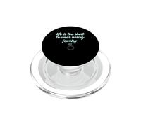 Life Is Too Short to Wear Boring Jewelry Camisas Divertidas para Mujer PopSockets PopGrip para MagSafe