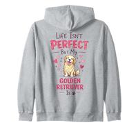 Life Isn'T But My Dog Is - Golden Retriever Sudadera con Capucha