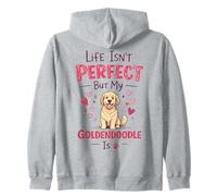 Life Isn'T But My Dog Is - Goldendoodle Sudadera con Capucha