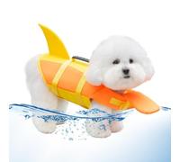 Life Jacket Dog | Quick-Drying High Flotation with Handle | Breathable Dog | Funny Puppy Swimsuit for Small Medium Breeds Poodle Bulldog Dachshund Beach Lake Pool