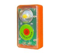 Life Jacket Strobe Light - Seawater Self Lighting Safety | Water Activated Signal Light | Long Range Marine Rescue Gear, Waterproof Signal Lamp, Boating Survival Equipment, Night Visibility