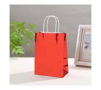 Life-Laser - Bolsas de regalo brillantes para fiestas de cumpleaños, regalos de embalaje, juguetes dulces, papel reutilizable, 10 unidades, 24 piezas (rojo, 10 unidades_18,5 x 9,5 x 25,5 cm)