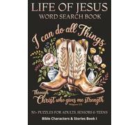 Life of Jesus Word Search Puzzle Book: Word Searches with Easy to Read Print about the Life of Jesus, Teachings, and Resurrection | 6x9 inches, 110 ... for Vacations, Holidays and Free Times