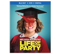 Life of the Party (Blu-ray) Melissa McCarthy Gillian Jacobs (Importación USA)
