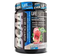 Life Pro BCAA 2.1.1 500g | Aminoácidos Ramificados ratio 2.1.1 | Evita el catabolismo | Mejoran y Aceleran la Recuperación