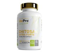 Life Pro Chitosan 120 caps | Potente Complemento Bloqueador de grasas | Fórmula basada en chitosan que puede reducir los niveles de colesterol.