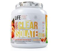 Life Pro Clear Isolate Zero 800 gr | Proteina Aislada de Suero de Textura muy Ligera y con un Aminograma muy Completo. (PEACH ICE TEA)
