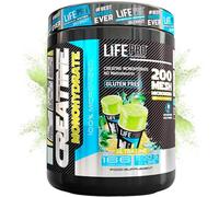 Life Pro Creatina Monohidratada 200 Mesh Micronizada, Creatina Polvo con 99.9% Pureza, Aumenta Resistencia y Fuerza, Absorción Rápida, Entrenamiento y Rendimiento Deportivo (500g, Ultralime)
