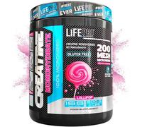 Life Pro Creatina Monohidratada 200 Mesh Micronizada, Creatina Polvo con 99.9% Pureza, Aumenta Resistencia y Fuerza, Absorción Rápida, Entrenamiento y Rendimiento Deportivo (500g, Lollipop)