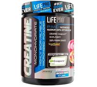 Life Pro Creatina Monohidratada Creapure 500g, Creatina Pura en Polvo con Dosificador, Mejora el Rendimiento Deportivo, Sin Gluten, Creatina Micronizada para Entrenamiento y Recuperación
