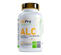 Life Pro Essentials Alc1000 mg - Acetil L-Carnitina para contribuir a adelgazar - Quema grasas con carnitina para acelerar el metabolismo - Fat Burner para complementar con el entreno - 90 cápsulas