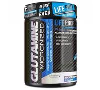 Life Pro Glutamine 500gr | Suplemento deportivo de glutamina para contribuir al crecimiento muscular y evitar el catabolismo - L-Glutamina para la recuperación muscular
