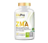 Life Pro Healthy ZMA 90 Cápsulas | Suplementos con Glicinato de Magnesio | Citrato de Zinc y Vitamina B6 | Aumenta Volumen Masa Magra | Mejora Rendimiento y Recuperación | Aumenta Testosterona