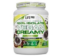 Life Pro Isolate Vegan Creamy 1kg | Aislado de proteina de Soja | 100% vegano (Black Cookies and Cream)